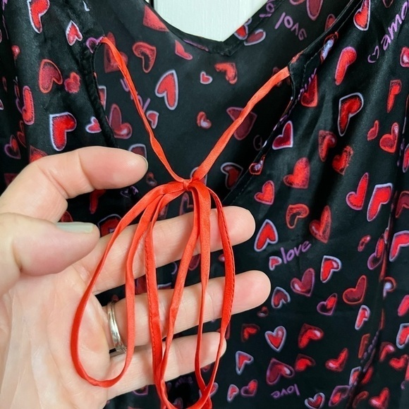 La Senza Printed Satin Slip Dress Size Small - Picture 6 of 8